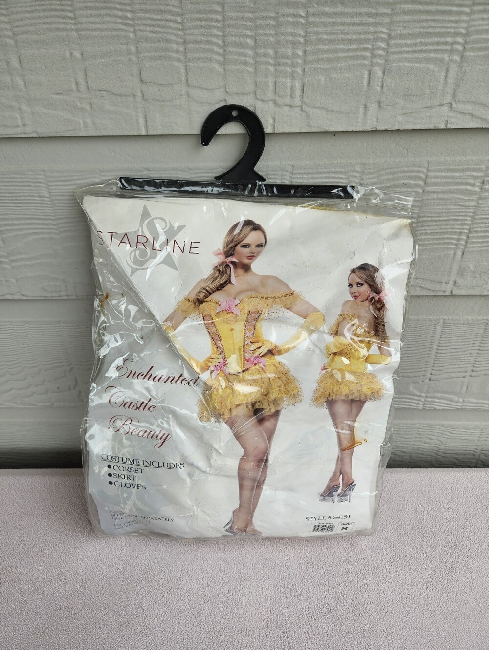Starline Enchanted Castle Beauty Sexy Halloween Costume Adult Small Yellow